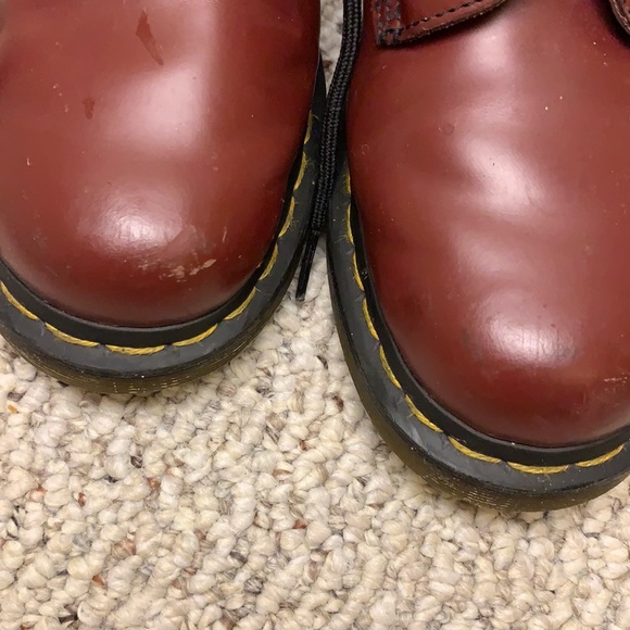 Cherry red doc martens - Picture 3 of 5